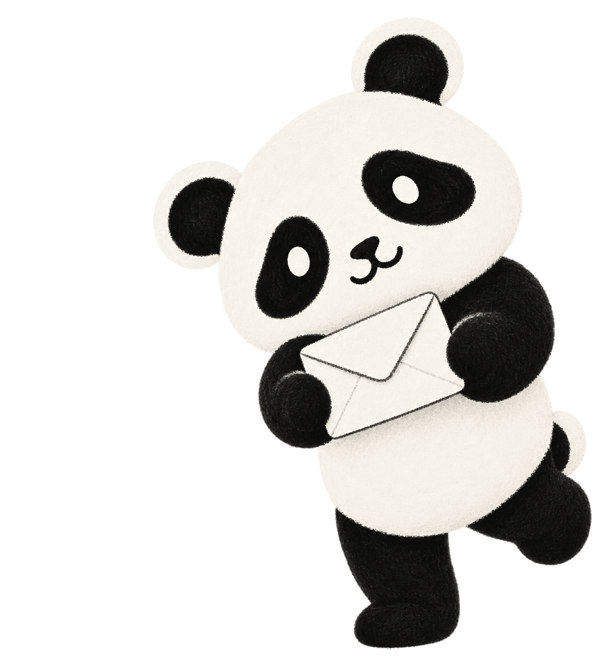 Panda offering a brand introduction